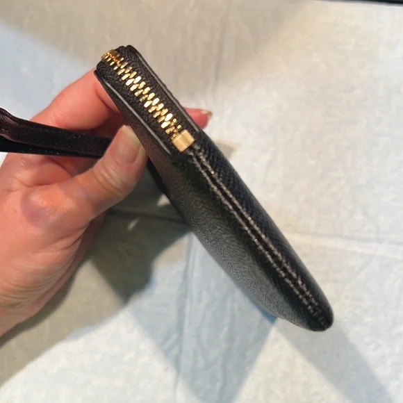 Coach Leather Corner Zip Wristlet NWT - Picture 5 of 8